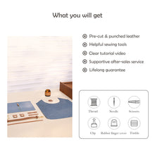 Load image into Gallery viewer, POPSEWING® Leather Bag DIY Kits | Materials, Tools and Instruction Included
