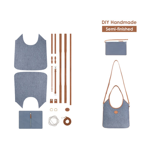 DIY Shoulder Bag Kit | Inspired Ivy Shoulder Bag DIY Kits - POPSEWING®