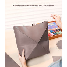 Load image into Gallery viewer, Leather Bag Sewing Project | DIY Leather Bag Patterns - POPSEWING®
