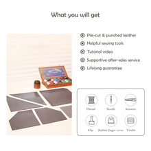 Load image into Gallery viewer, POPSEWING® DIY Kits | Leather Projects Includes Pattens, Tutorial
