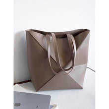 Load image into Gallery viewer, Inspired Puzzle Fold Tote Bag | Make Your Own Luxury Bag with Bag Kits - POPSEWING®
