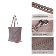 Load image into Gallery viewer, Genuine Leather Bag Patterns | DIY Tote Bags - POPSEWING®
