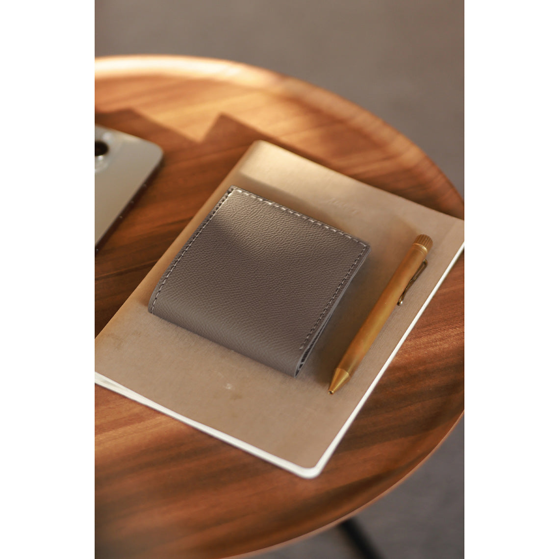 HANDSEWGIFT Top Grain Leather Simple Card Wallet DIY Kits