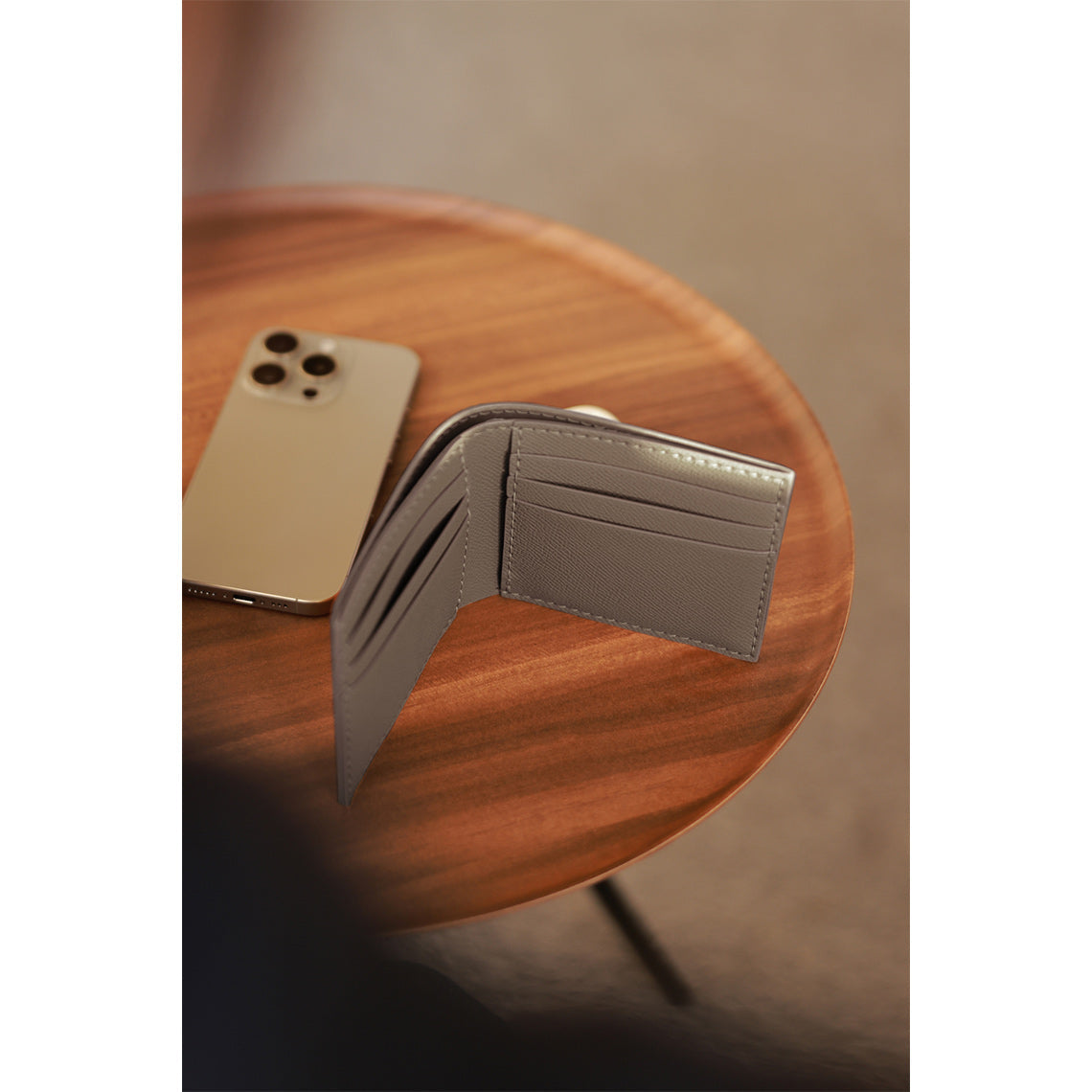 HANDSEWGIFT Top Grain Leather Simple Card Wallet DIY Kits