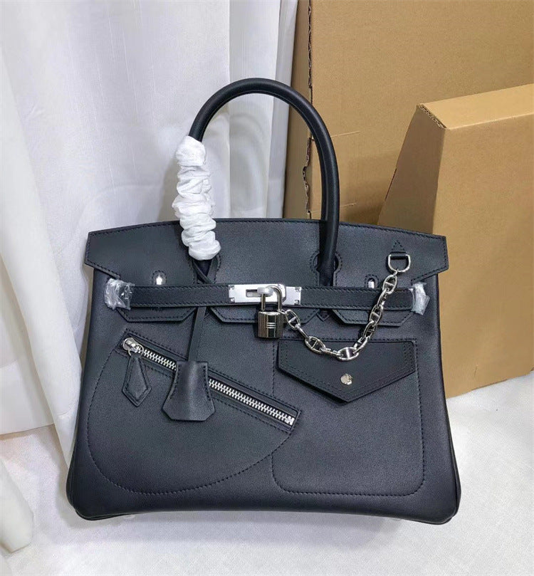 Limited Edition HAC Rock Berkin Silver Hardware Unisex Bag