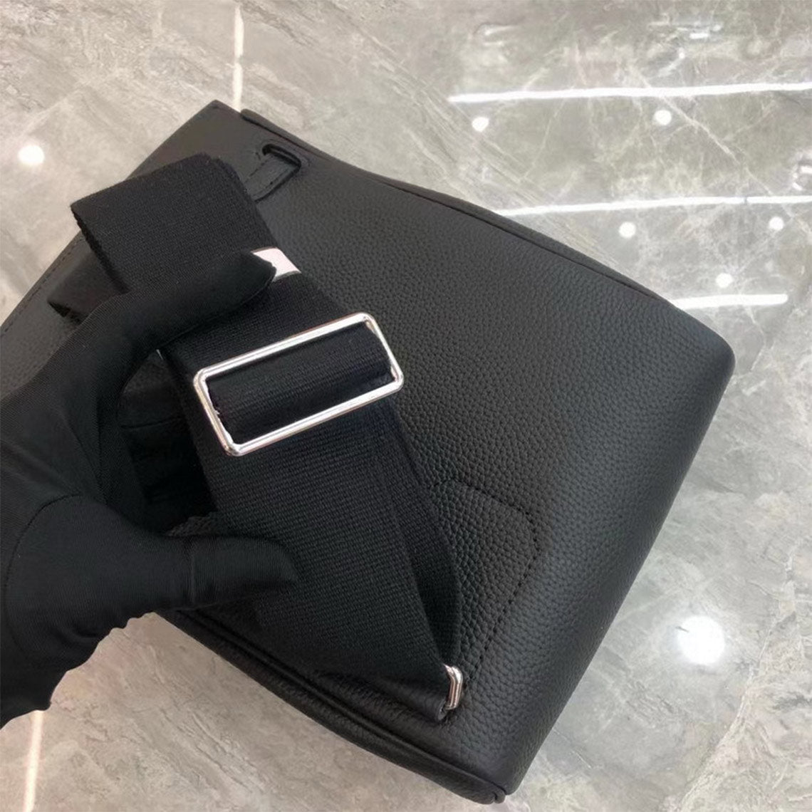 Hac a Dos Black Bag Includes Shoulder Strap
