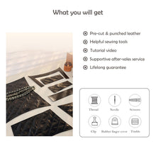 Load image into Gallery viewer, DIY Designer Bag Kit | Leather Bag Sewing Project for Beginners - POPSEWING®
