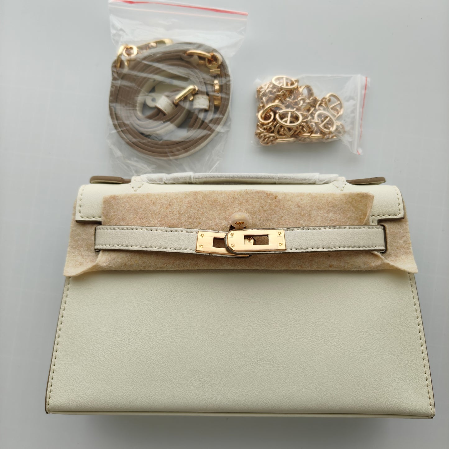 Leather Inspired Kelli Clutch for Women | The Bag Has a Slight Defects on Back