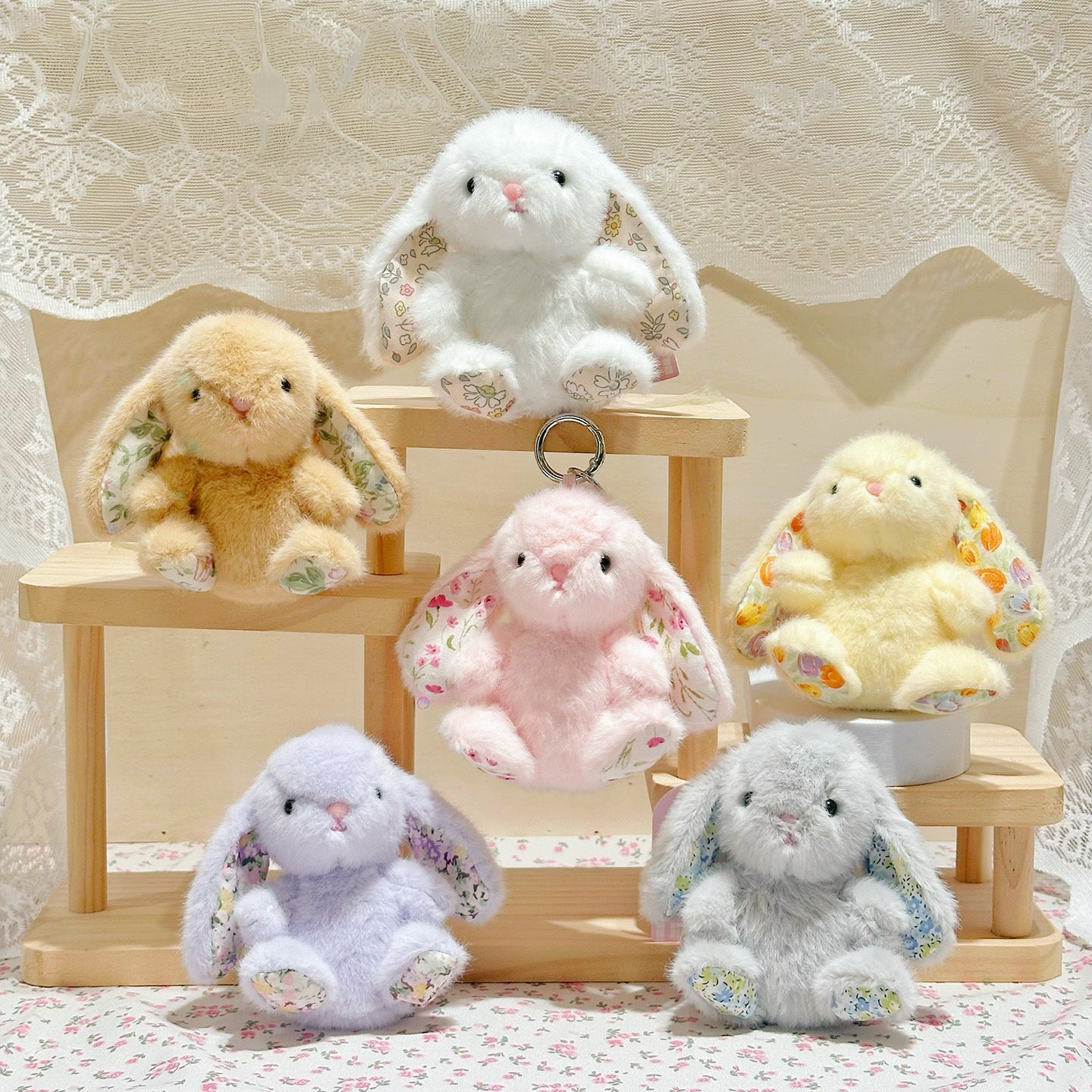 Baby Bunny Bag Charm - Easter Mystery Gift