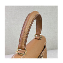 Load image into Gallery viewer, Top Grain Leather Epsom Inspired Kelly Handbag
