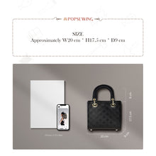 Load image into Gallery viewer, Inspired Lady Handbag DIY Leather Kit Size - POPSEWING™
