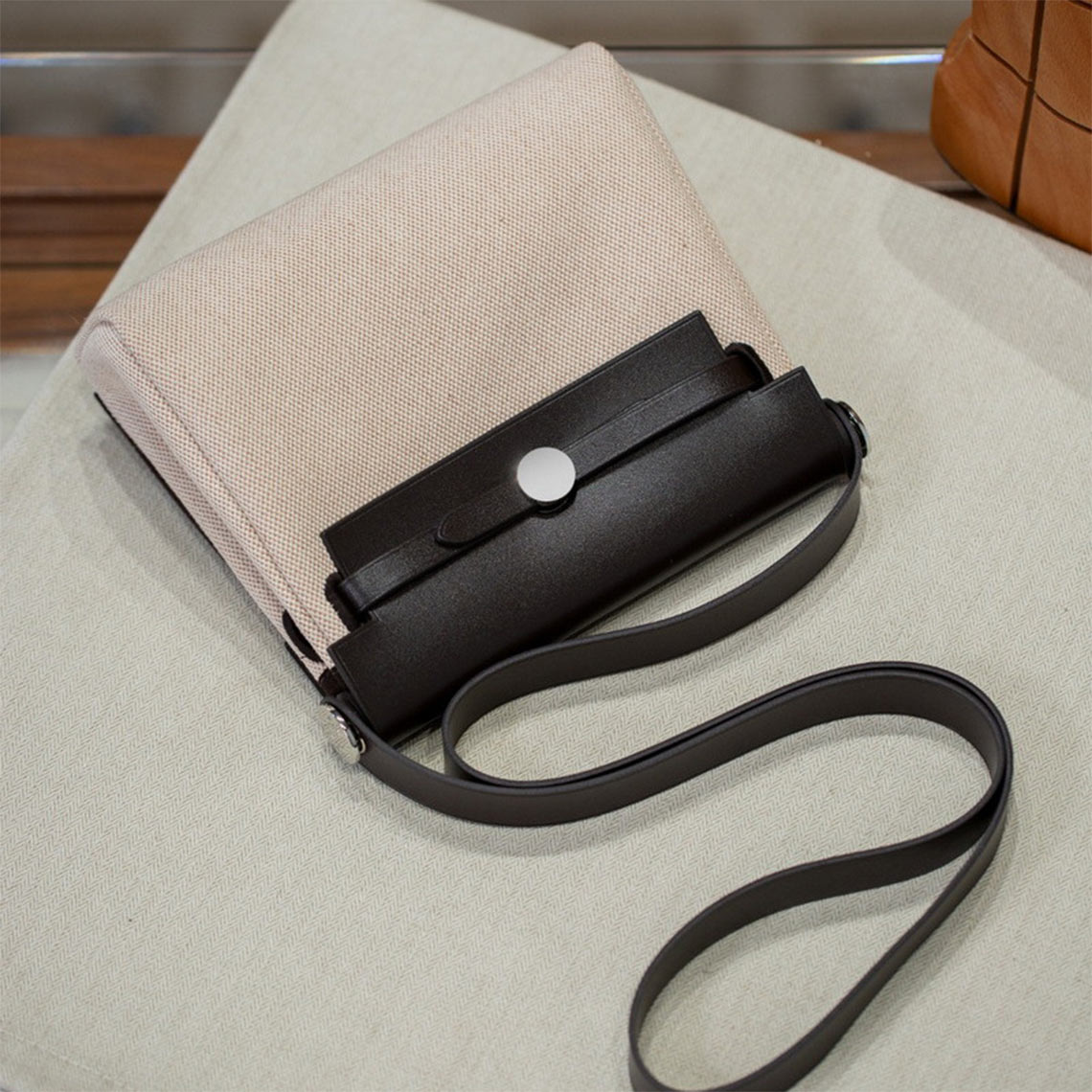 Leather Inspired Mini Herbag Shoulder Bag