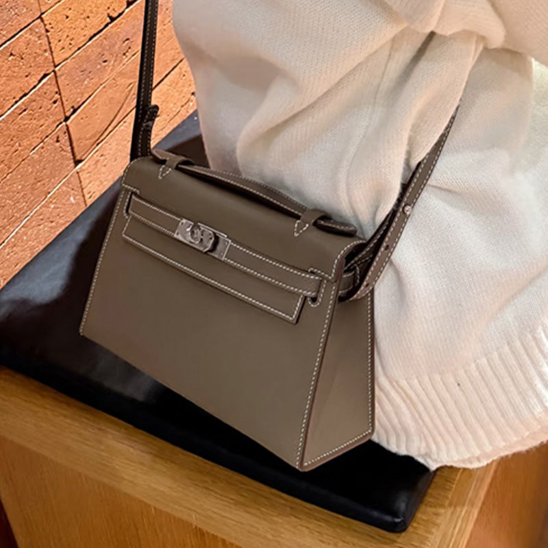 Swift Leather Handbag Pochette Woman Shoulder Bag