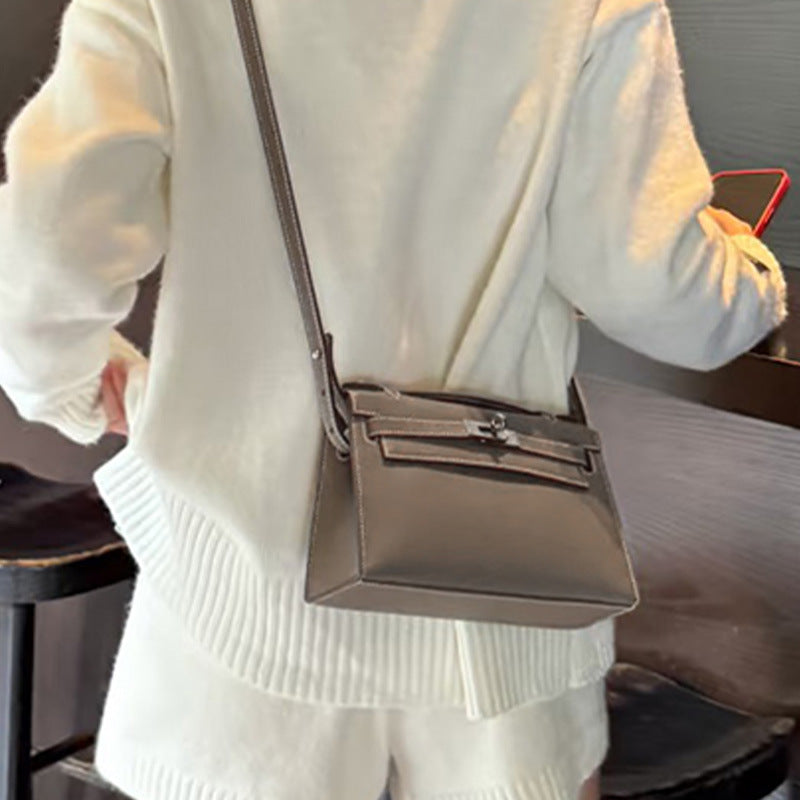 Swift Leather Handbag Pochette Woman Shoulder Bag