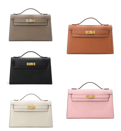 Swift Leather Handbag Pochette Woman Shoulder Bag