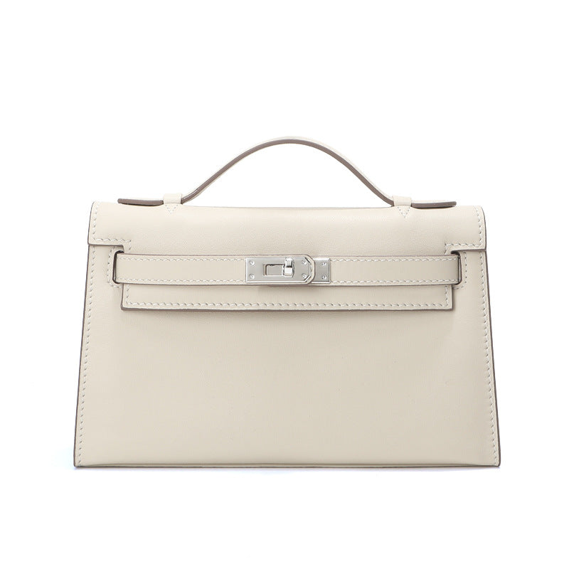 Swift Leather Handbag Pochette Woman Shoulder Bag