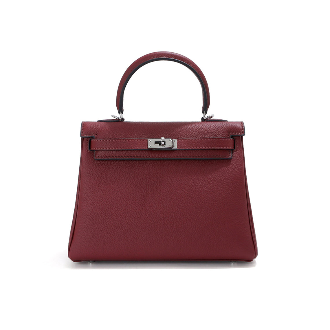 Designer Kelly Handbags | Rouge Leather Handbag for Women - POPSEWING™