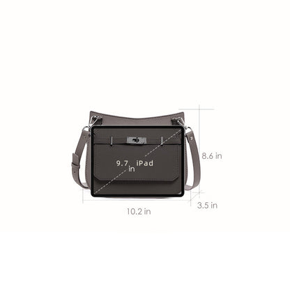 HANDSEWGIFT Top Grain Leather Jypsiere Crossbody Bag DIY Kit