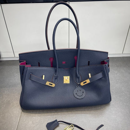 Inspired JPG Shoulder Bag 40cm | Soft Togo Leather Long Handle Bag