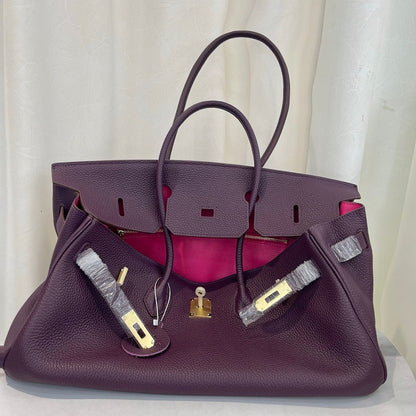 Inspired JPG Shoulder Bag 40cm | Soft Togo Leather Long Handle Bag