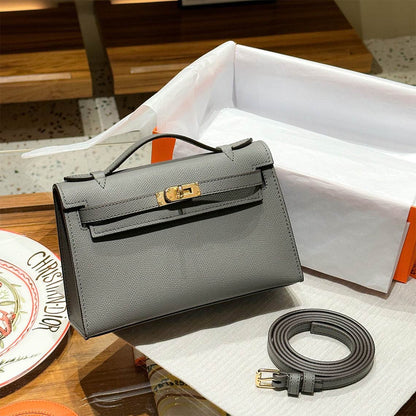 Grey Kelly Bag