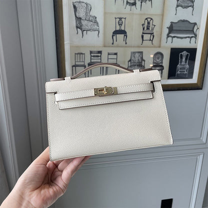 Creamy White Kelly Bag