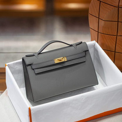 Grey Kelly Bag