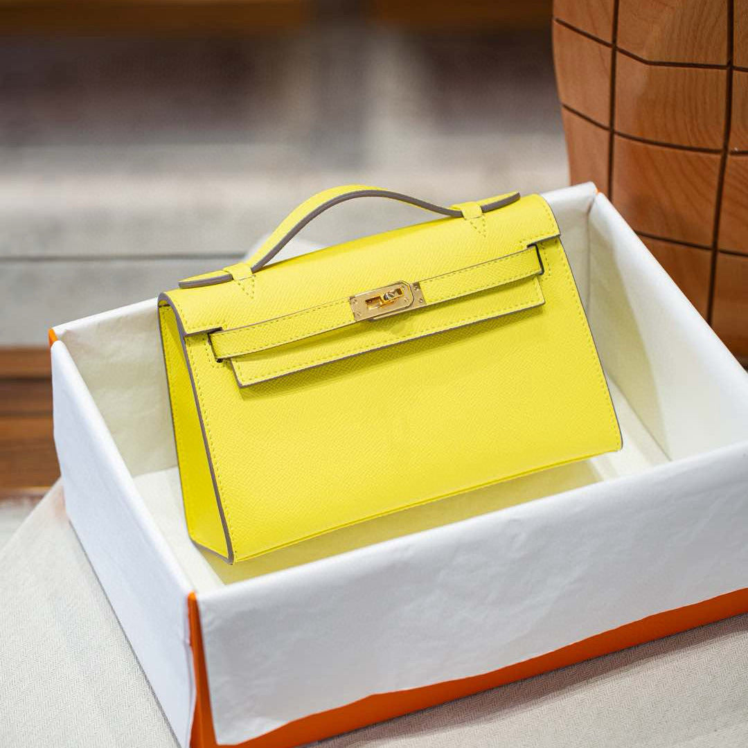 Yellow Kelly Bag