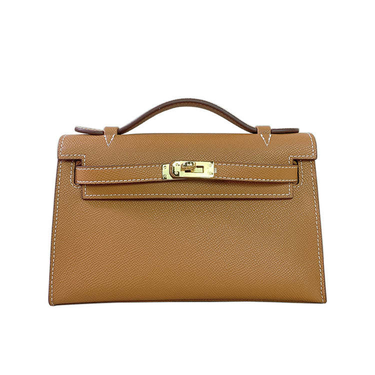 Glod Brown Kelly Bag