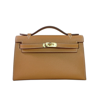Glod Brown Kelly Bag