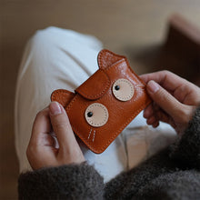 画像をギャラリービューアに読み込む, Small Kitty Change Purse Coin Bag | Cute Leather Crafts Accessories
