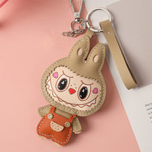 Load image into Gallery viewer, HANDSEWGIFT Leather Monster Doll Keychain DIY Kits
