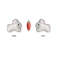 Load image into Gallery viewer, HANDSEWGIFT Leather New Bunny &amp; Carrot Keychain DIY Kit
