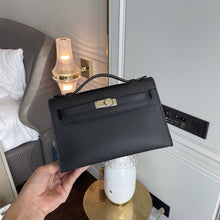 Load image into Gallery viewer, Leather Inspired Kelly Clutch for Women
