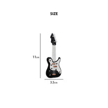 Load image into Gallery viewer, HANDSEWGIFT Leather Guitar Design Keychain DIY Kit

