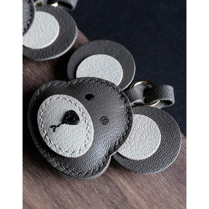 HANDSEWGIFT Leather Hamster Keychain DIY Kit