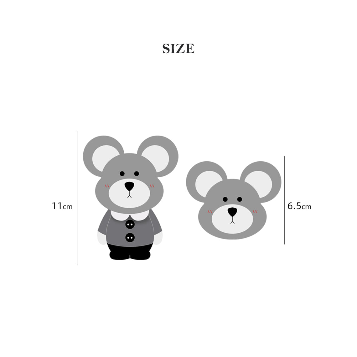 Leather Hamster Keychain Size Bag Accessories - POPSEWING®