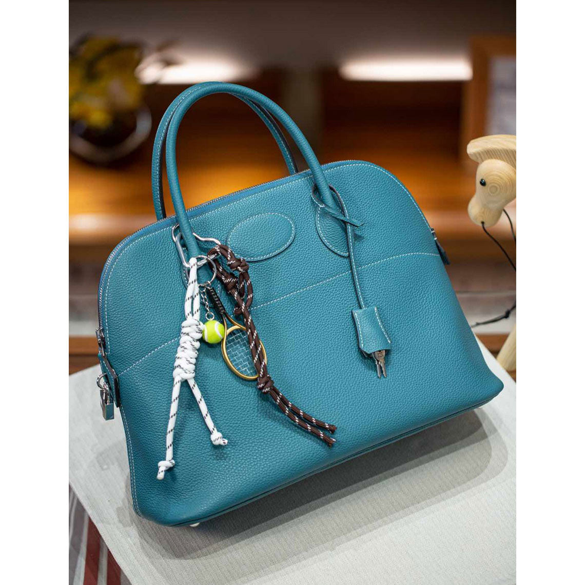 Top Grain Leather Inspired Boli Handbag