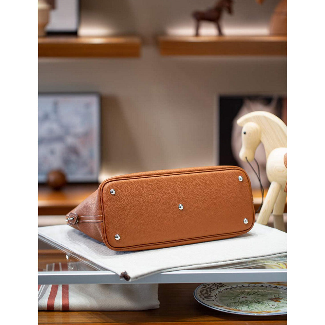 Top Grain Leather Inspired Boli Handbag