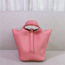 Load image into Gallery viewer, Pink Leather Bag Handbag | Casual Leather Bag for Everyday
