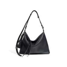 Load image into Gallery viewer, Top Grain Leather Simple Hobo Bag
