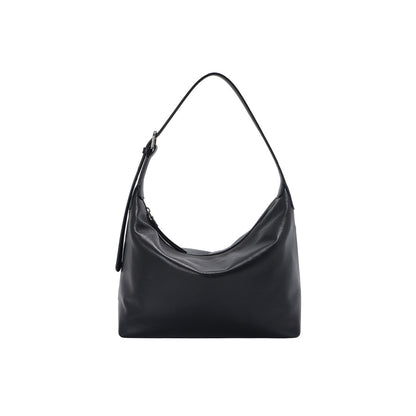 Vegetable Tanned Leather Minimalist Shoulder Bag