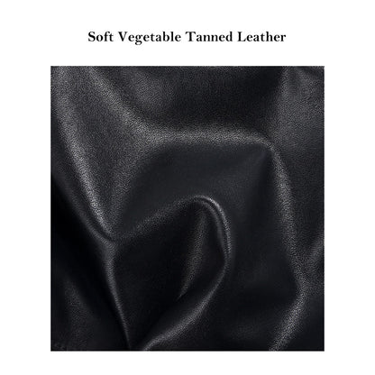 Vegetable Tanned Leather Minimalist Shoulder Bag