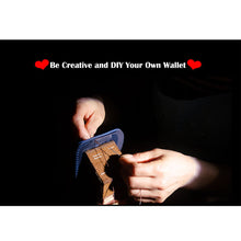 Load image into Gallery viewer, Make Your Own Wallet at Home | Handmade Leather Wallets - POPSEWING®
