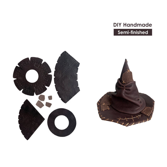 Leather crafting kit | A DIY leather kit to make a magic hat pendant