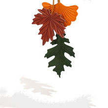 Load image into Gallery viewer, Vegetable Tanned Leather Maple Leaf Charm
