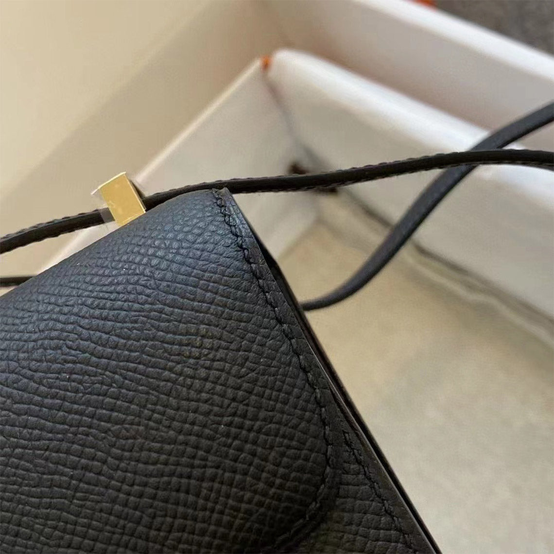 HANDSEWGIFT Full Grain Leather Tofu Konstance Bag Charm DIY Kits | Presale