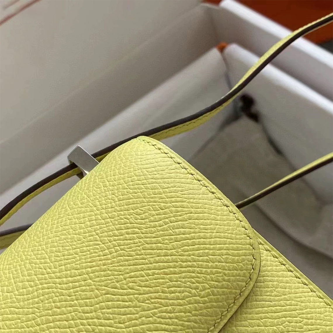 HANDSEWGIFT Full Grain Leather Tofu Konstance Bag Charm DIY Kits | Presale