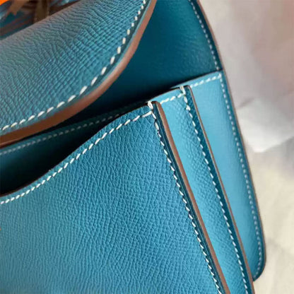 HANDSEWGIFT Full Grain Leather Tofu Konstance Bag Charm DIY Kits | Presale