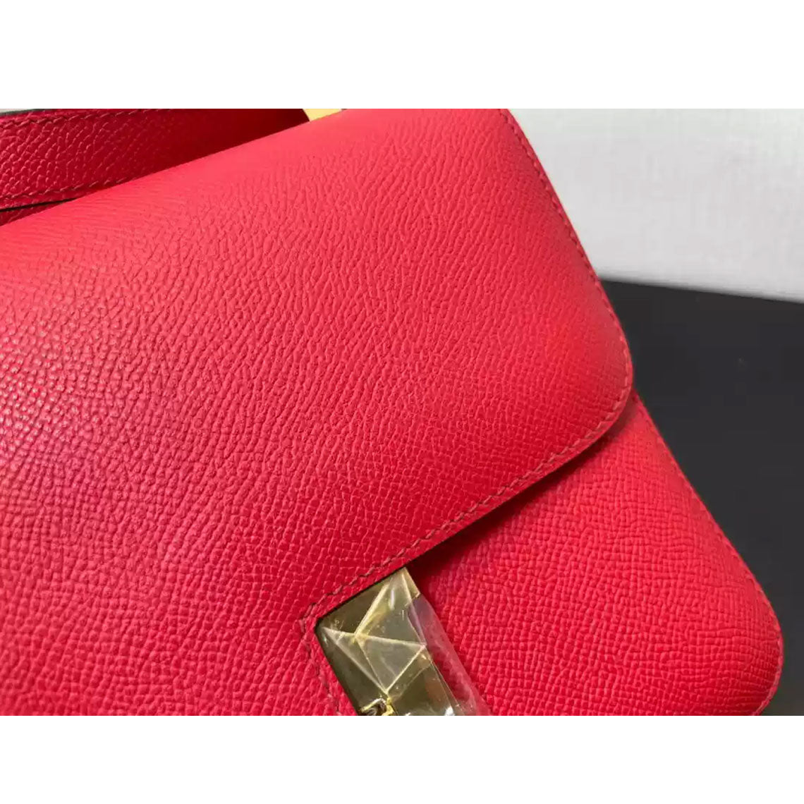 HANDSEWGIFT Full Grain Leather Tofu Konstance Bag Charm DIY Kits | Presale